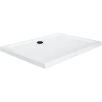 Kerra Oskar douchebak rechthoekig 100x80x5.5cm wit
