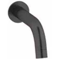 Plieger Roma baduitloop 16.8cm geborsteld zwart chroom