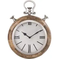 Clayre & Eef Klok 27*9*35 cm / 1*AA Natuur | 6KL0500 |