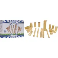 Outdoor Games Kubb spel | (22-delig, Hout)