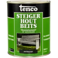 Tenco Steigerhoutbeits antraciet 1l verf/beits