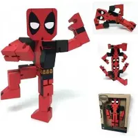 BEM'S HW Houten Beeldje Wood Warriors - Deadpool