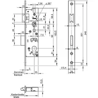 Bouwsales Wilka Smalslot RVS 1433-40 PC 92 LS/RS