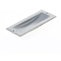 Intersteel P+E Schuifdeurkom 100x38mm aluminium F1