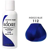 Adore Semi-Permanent Hair Color - Indigo Blue 112 118 Ml