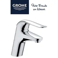 GROHE Euro Wastafelkraan - Hoge uitloop - Chroom