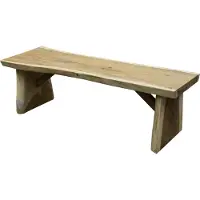 AVH-Collectie Boomstam tuinbank 150x40-50xH46,5 cm
