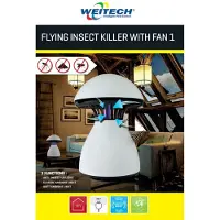 Weitech Ventilatorlamp Tegen Vliegende Insecten