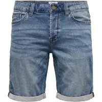 Only & Sons Shorts - Ply Life Blue Shorts - S tot XXL - voor Mannen - blauw - Maat M