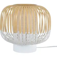 Forestier Bamboo Tafellamp White | Small