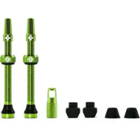 Muc Off Aluminium Tubeless Valve Groen,Zwart 60 mm