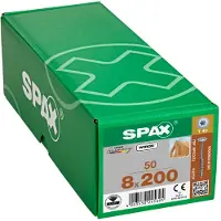 Spax 0251010802005 R 88193 m.Spitze/T-STAR Houtschroef 8 mm 200 mm T-STAR plus Staal WIROX 50 stuk(s)