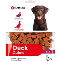Flamingo Hondensnack Duck Cubes 170 gr