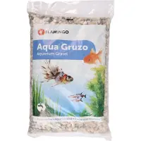 Flamingo Aquarium – Grind Gruzo Grof – aquarium grind – grof grind voor aquarium – grijs – 43x27,5x6 cm – 10 kg – Europese kwaliteit