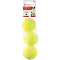 Flamingo Hondenspeelgoed Tennisballen 3pack
