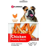 Flamingo Hondensnack Chick'n Munchy Milk Stick 80 gr