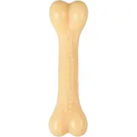 Flamingo Hondenspeelgoed Nylon Boney Vanille - M