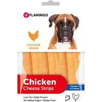 Flamingo Hondensnack Chick'n Cheese Strips 85 gr