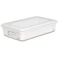 ARAVEN Food Tray Diep M.deksel Gn1-1 13l 53x32,
