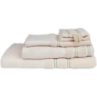Beddinghouse Fleurir - Douchehanddoek - 55x100 cm - Gebroken wit