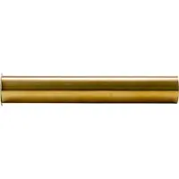 Wiesbaden Sifon verlengbuis met kraag 20 cm geborsteld messing goud