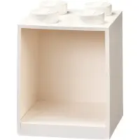 LEGO Plank Iconic Brick 4 Knoppen Wit