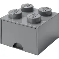 Room copenhagen Opbergbox Brick 4 Dark Grey
