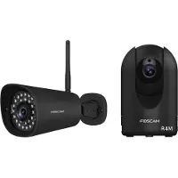Foscam R4M-W, Beveiligings-IP-camera, Binnen gebruik, Draadloos, CE, FCC, Tafelmodel, Wit