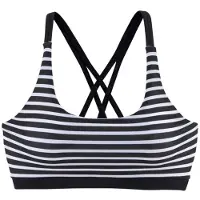 Venice beach Bikinitop zwart / wit