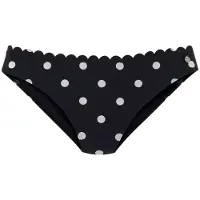 LASCANA Bikinibroek 'Jada' zwart / wit