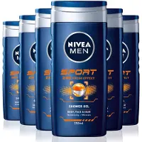 Nivea 6x Sport Douchegel 250 Ml