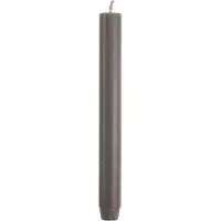 Rustik Lys Dinerkaarsen XL - Pak van 20 Stuks - Warm Grijs - 2,6 x 30 cm