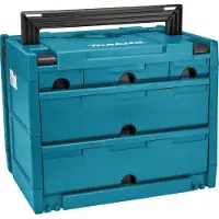 Makita Accessoires MAKSTOR 4.5 M-box Systainer met 5 laden - 395x295x320 mm - P-84349