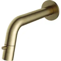 Hotbath Cobber UW001 inbouw fonteinkraan wand geborsteld messing