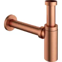 Hotbath Wastafel Sifon Cobber Rond Geborsteld Koper Living Colours