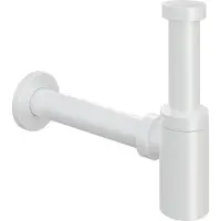 Hotbath Fontein sifon cobber rond mat wit
