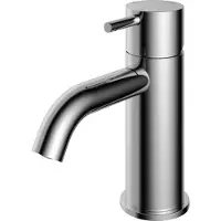 Hotbath Wastafelmengkraan cobber 1-hendel gebogen 14.3 cm chroom