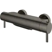 Hotbath Cobber B021 badthermostaat met cascade uitloop verouderd ijzer
