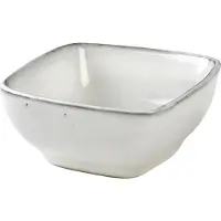 Broste Copenhagen Nordic Bowl 8x7 Cm - Serveerkommen Steengoed Sand - 14533038