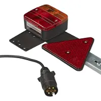 PAE uitschuifbare verlichtingsbalk 140 200 cm
