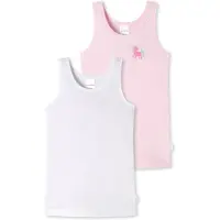 Schiesser Onderhemd rosa / lichtroze / wit