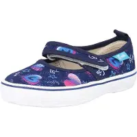 Beck Ballerina's navy / lichtblauw / lichtlila / pink / wit