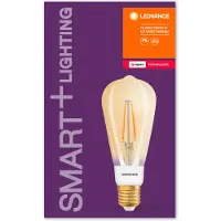 Ledvance Smart+ Zigbee E27 Edison Classic Filament Goud 6W 680lm - 825 Zeer Warm Wit | Dimbaar - Vervangt 50W