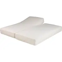 SwissSleep Hoeslaken Jersey Plus Duosplit-200 x 200 / 220-Denimblau