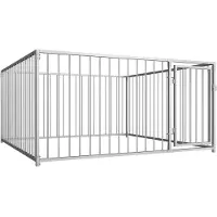 vidaXL Hondenkennel voor buiten 200x200x100 cm