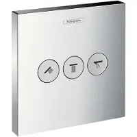 Hansgrohe Showerselect S thermostatische inbouw douchekraan 3 functies glanzend chroom
