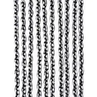 Wicotex Vliegengordijn Orchidea | 220cm | Zwart/Transparant - |