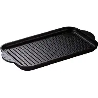 Saro Grillplaat klein 36,5 x 21,5 x 2,5 cm flexinductie / combizone Bosch en Siemens Compatible