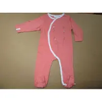 Noukie'S Perzikkleurig pyjama trappelpakje-9M