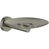 Hotbath Cobber Zeephouder Geborsteld Nikkel CBA02